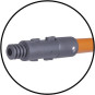 Bară telescopică EP31, 1.8–3.6 m, mâner pentru mătură