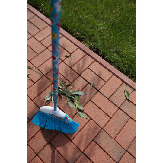 Mop plastic vesel, tijă 120 cm, 32 cm