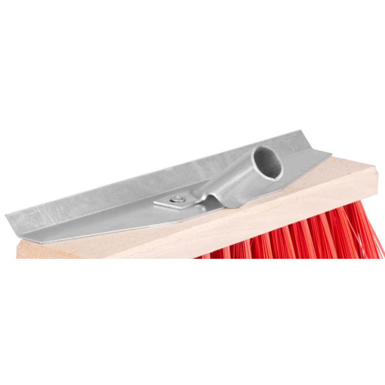 Mop pentru drumuri cu racletă metalică și mâner, 300mm