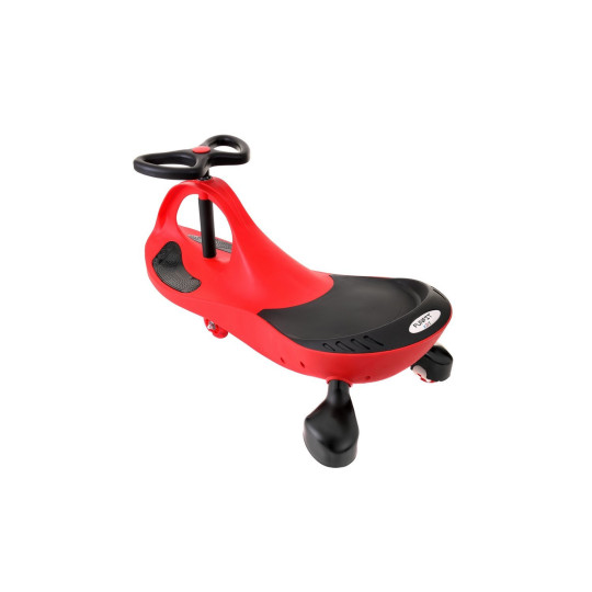 Masină de jucărie cu roți LED într-o culoare roșie