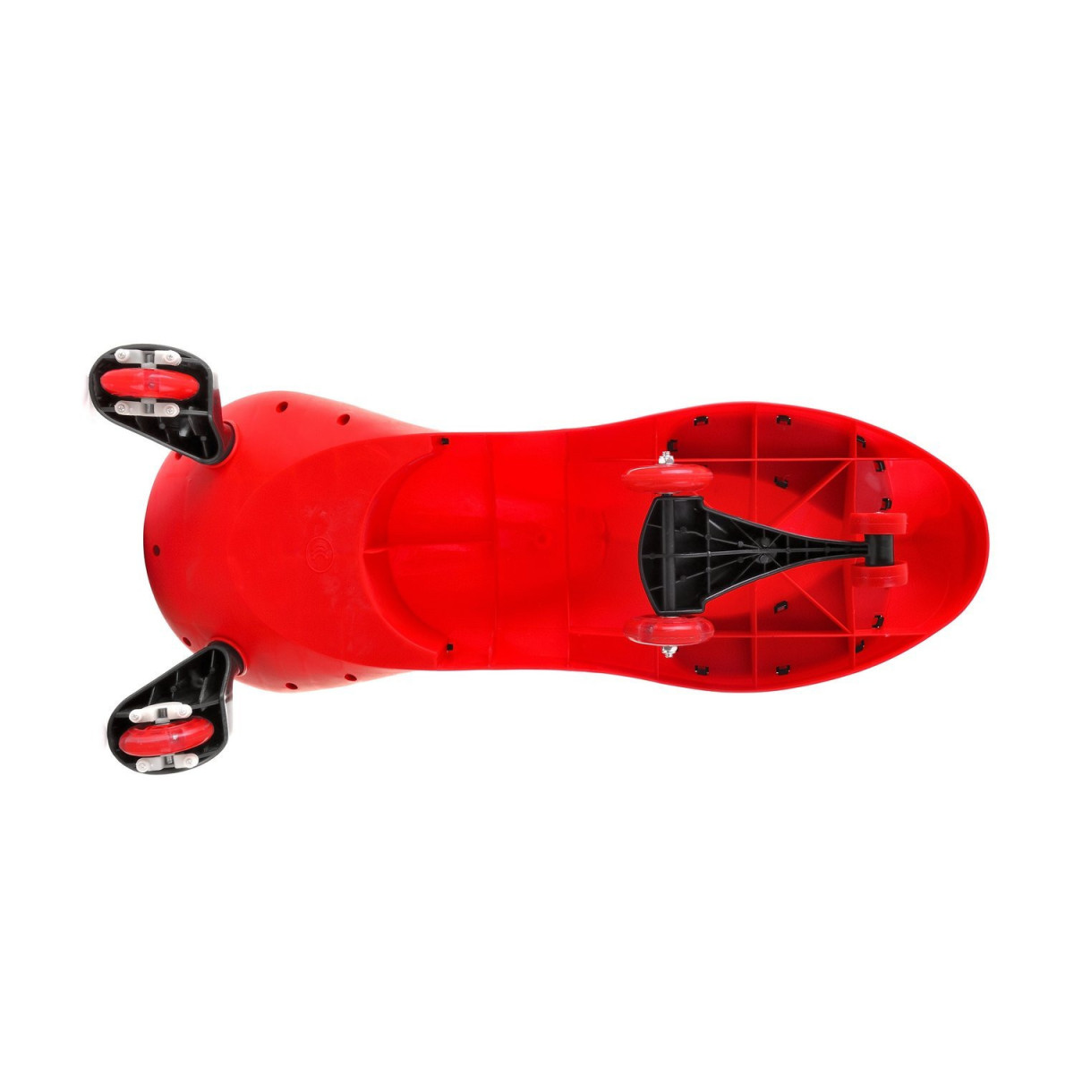 Masină de jucărie cu roți LED într-o culoare roșie