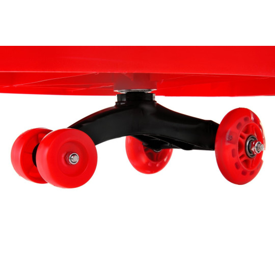 Masină de jucărie cu roți LED într-o culoare roșie