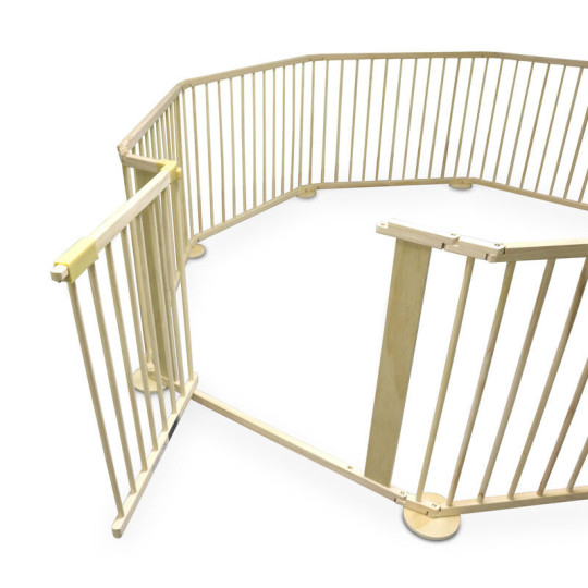 Împrejmuire din lemn pentru copii, 135 cm