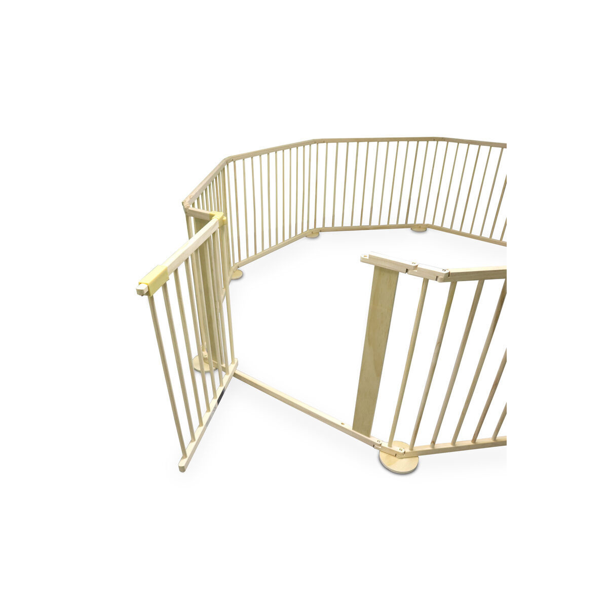 Împrejmuire din lemn pentru copii, 135 cm