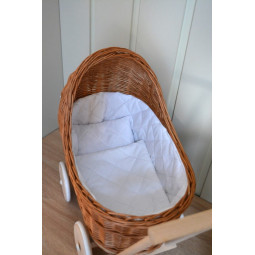 Cărucioare joase din ratan la un preț super în culoarea maro