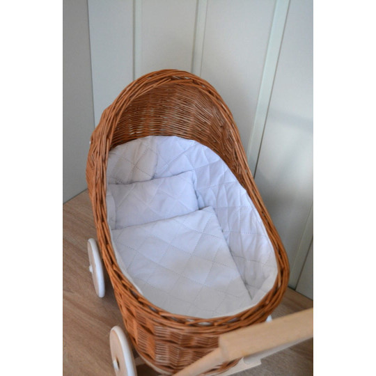 Cărucioare joase din ratan la un preț super în culoarea maro