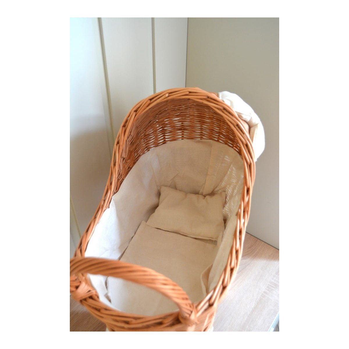 Jucărie unică pentru copii cărucior de culoare marron