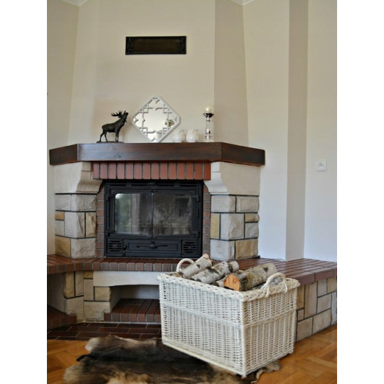 copia de Coșuri albe pentru lemne, 55x40x40 cm