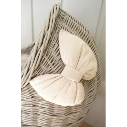 Cărucior bej original cu fundiță