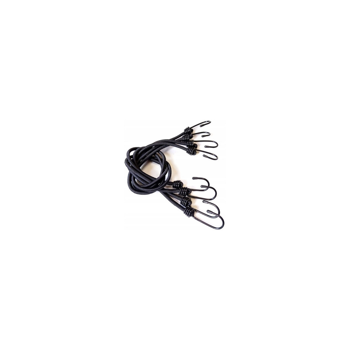 Bungee cord cu cârlige, 50 cm - 4 bucăți