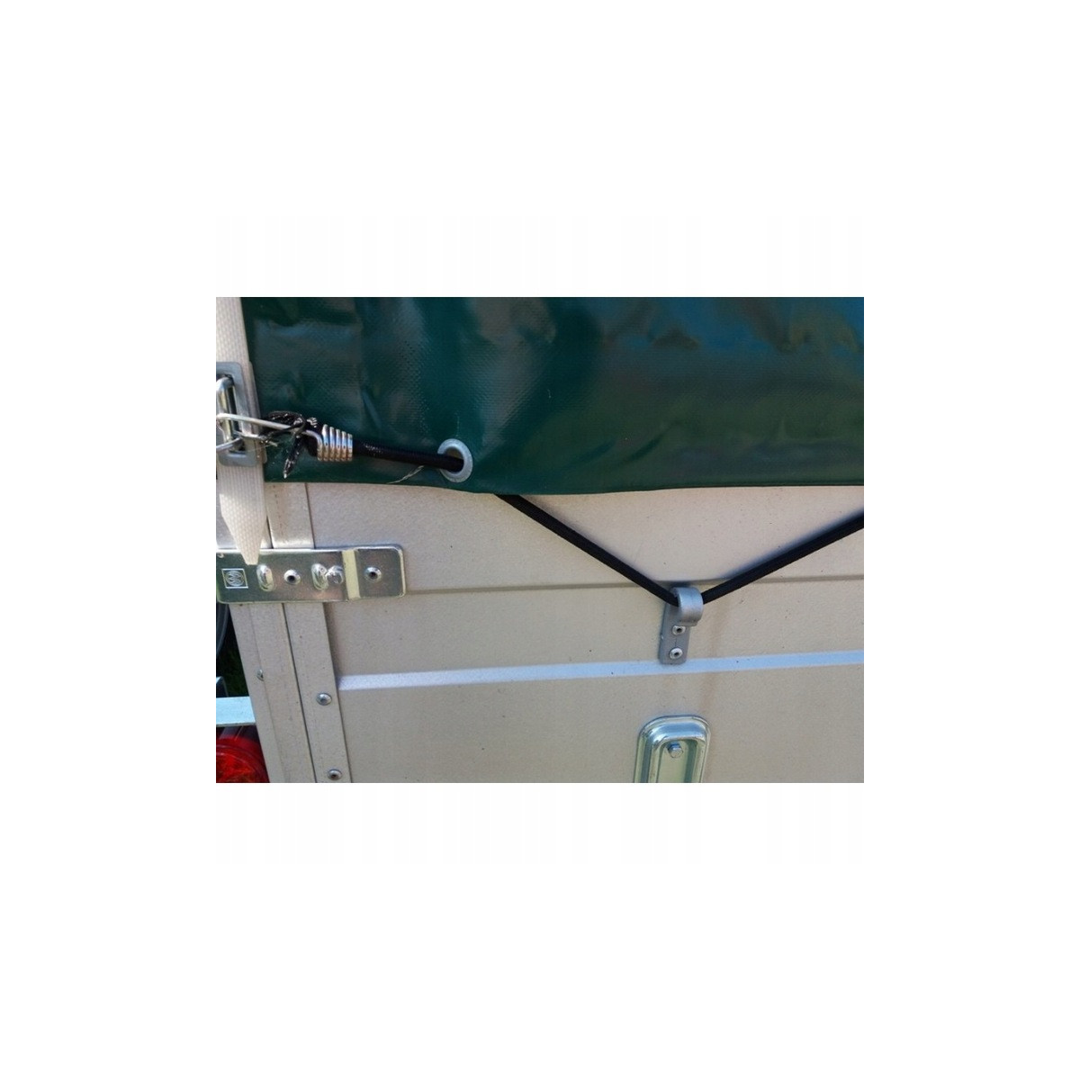 Bungee cord cu cârlige, 50 cm - 4 bucăți