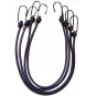 Bungee cord cu cârlige, 50 cm - 4 bucăți