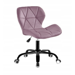 Scaune moderne pentru birou de culoare roz pal