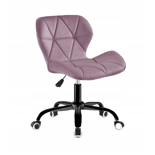 Scaune moderne pentru birou de culoare roz pal