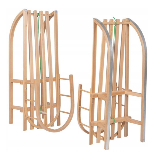 Sani din lemn de calitate, tradiționale, cu spătar pentru copii