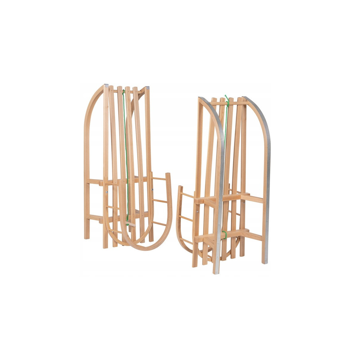 Sani din lemn de calitate, tradiționale, cu spătar pentru copii