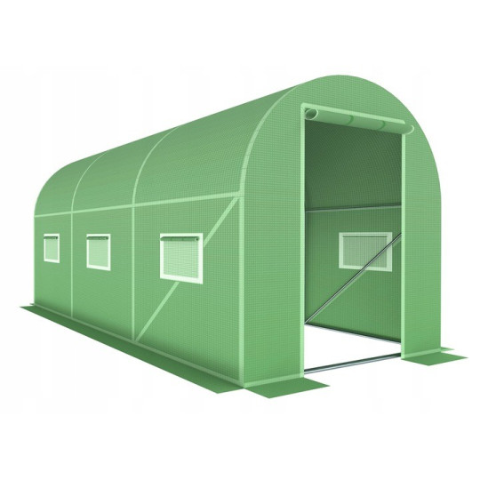 Folie de grădină de calitate cu o structură de 2,5 m x 4 m