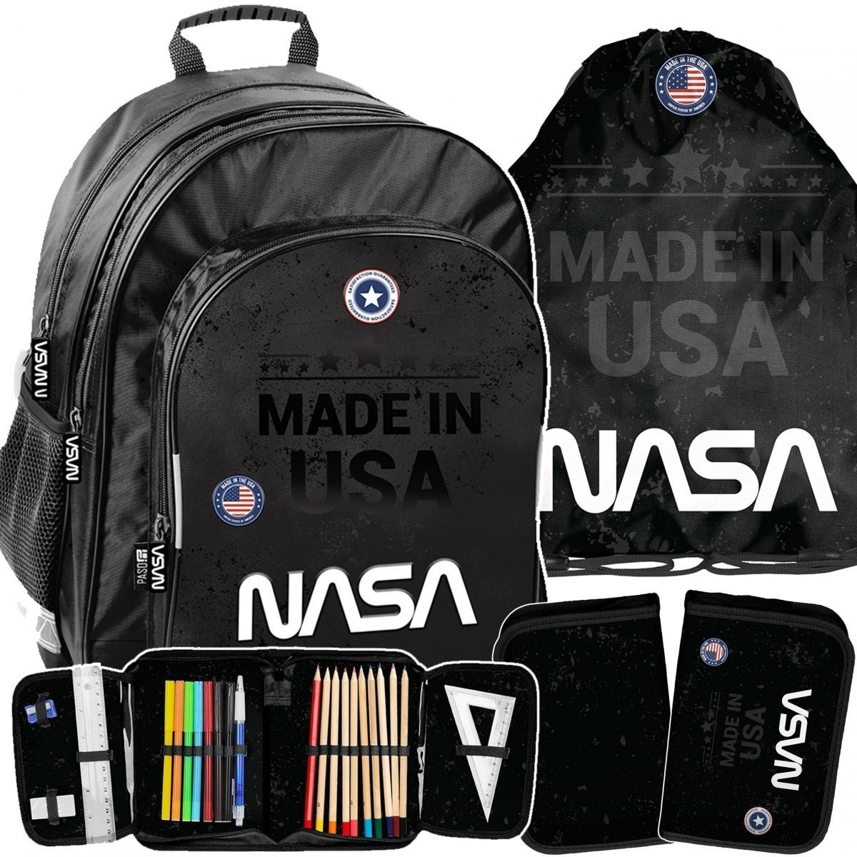 Set 3 pieseň školskej NASA v čiernej farbe
