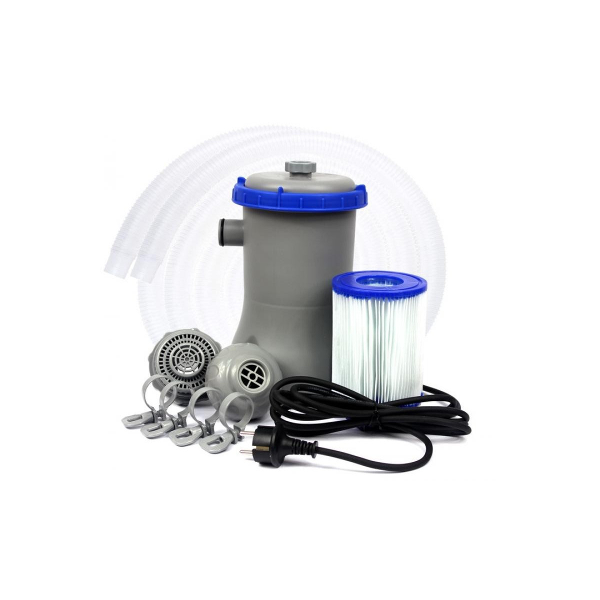 Kvalitní piscină de grădină cu accesorii 305x76 cm