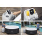 Cada jacuzzi gonflabilă pentru 2-4 persoane 180x66 cm
