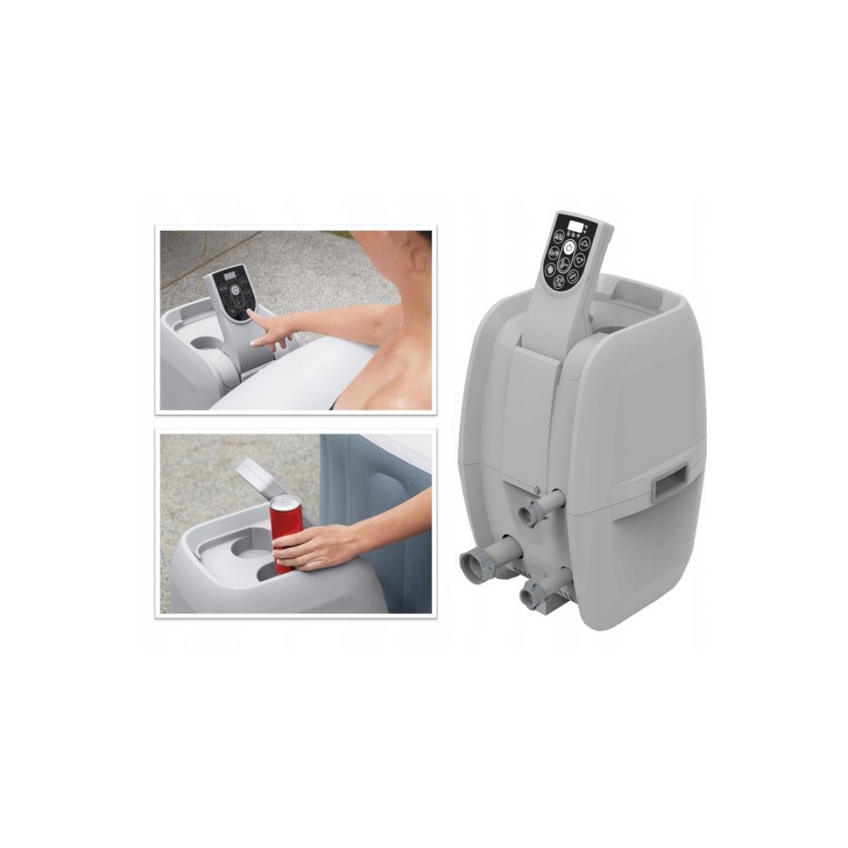 Cada jacuzzi gonflabilă pentru 2-4 persoane 180x66 cm