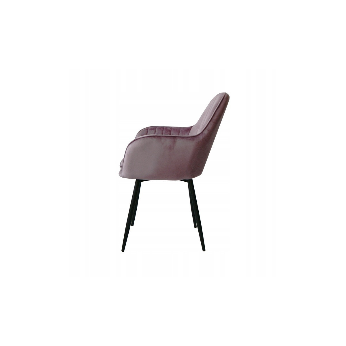 Scaun de living QUEEN în culoarea roz.