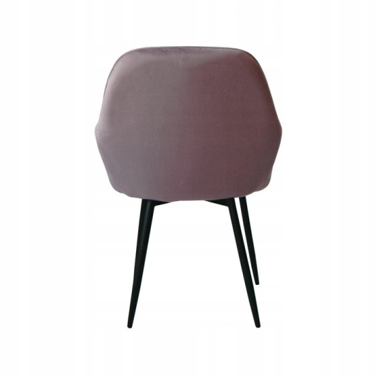 Scaun de living QUEEN în culoarea roz.