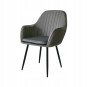 QUEEN scaun pentru living în culoarea gri deschis