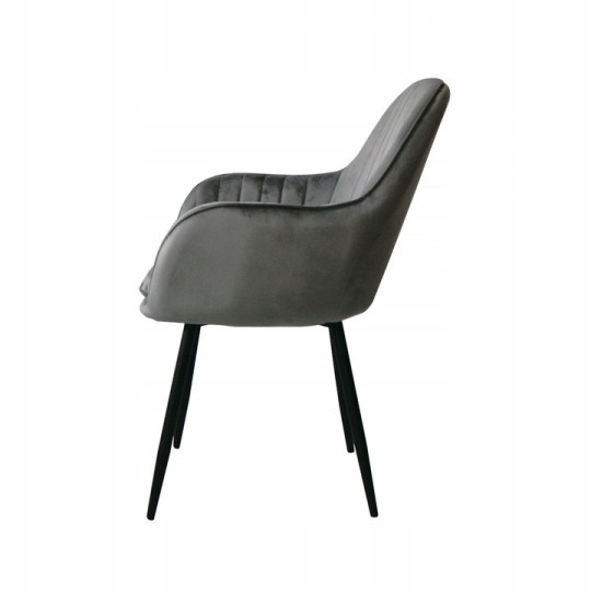 QUEEN scaun pentru living în culoarea gri deschis