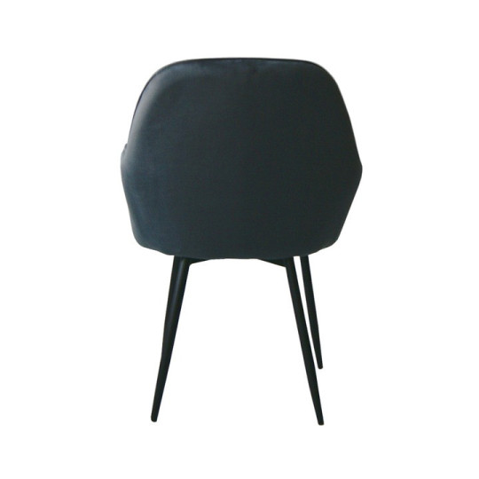 Scaune gri închis pentru bucătărie QUEEN