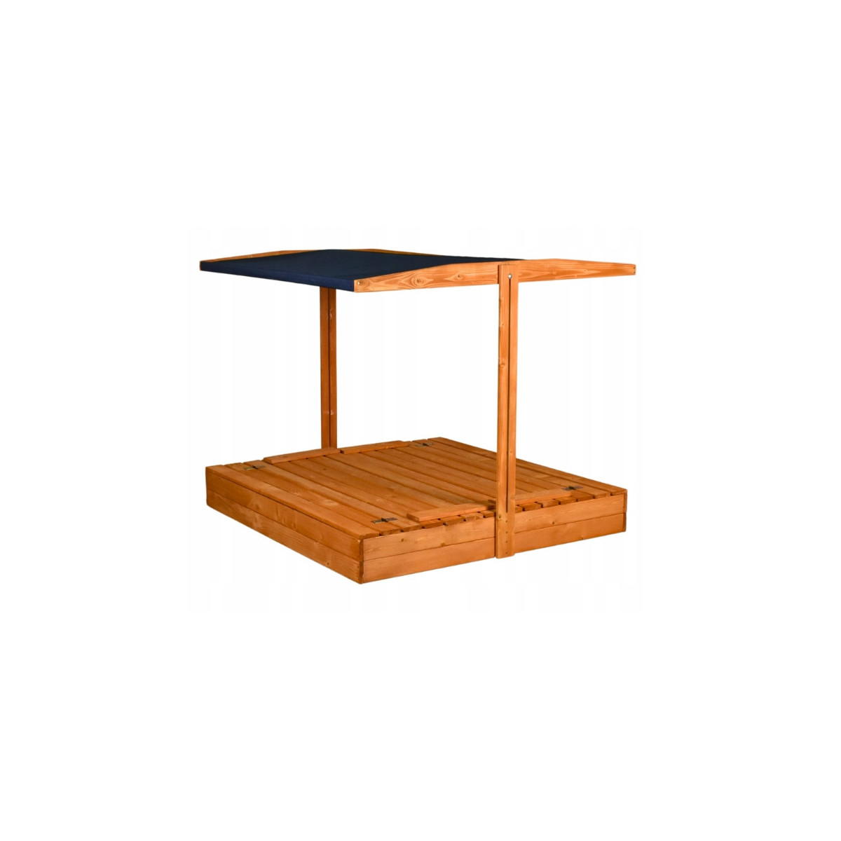 XXL nisipire 150 cm cu acoperiș și bănci