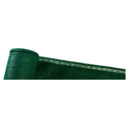 Rețea de umbrire pentru schele și gard de culoare verde, cu 90% umbrire, 135g/m2