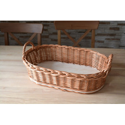 Coș oval cu mânere