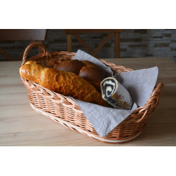 Coș oval cu mânere