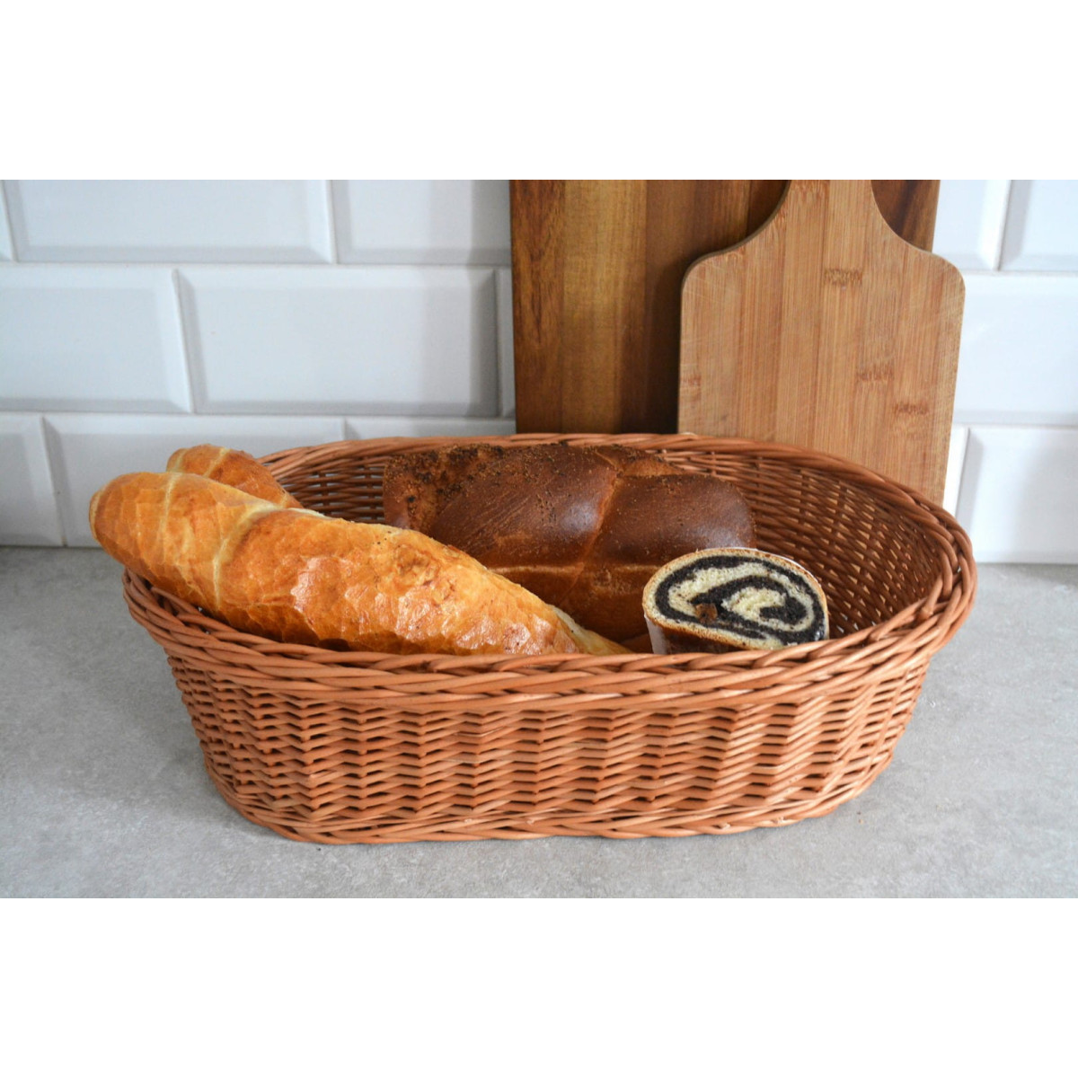 Coș oval mare Livia