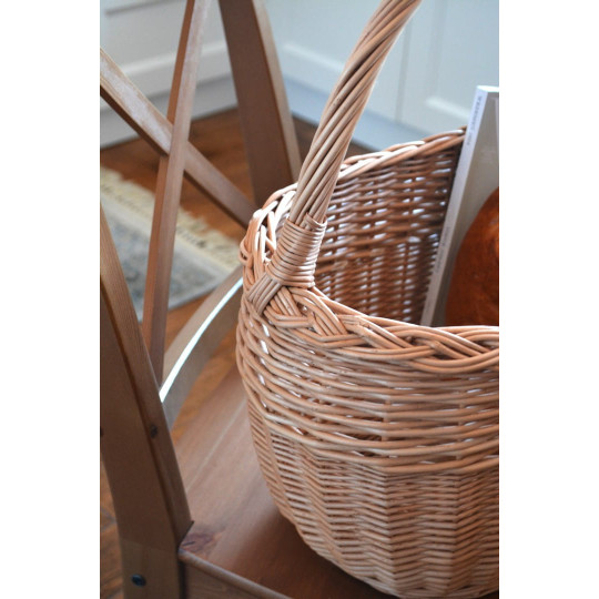 Coș mare din ratan LEON