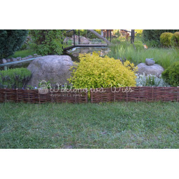 Palisade din nuiele cu înălțimea de 20cm și lungimea de 120cm