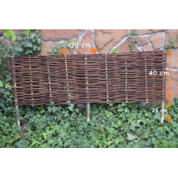 Garduri din nuiele cu dimensiunea 40/120