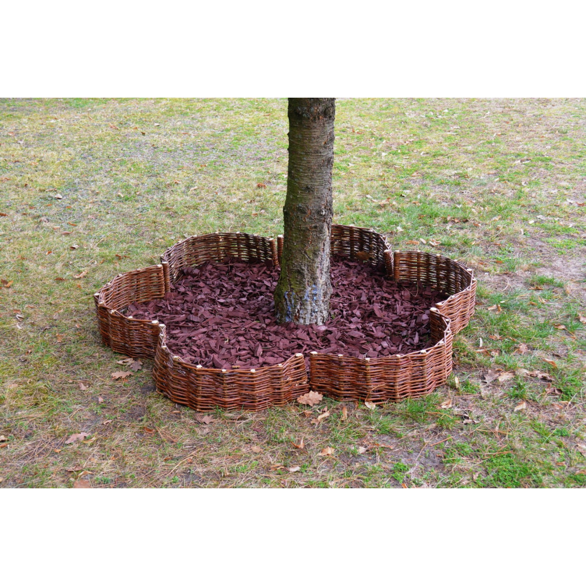 Palisadă rotundă din nuiele 15/45cm