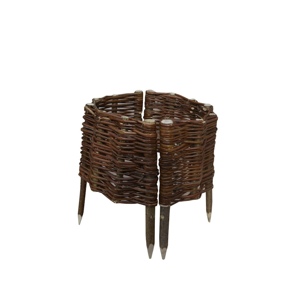 Krușă din nuiele palisadă cu diametru de 30 cm și înălțime de 20 cm