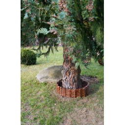 Cercle din răchită cu palisade, cu diametrul de 45 cm și înălțimea de 20 cm