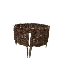 Cercle din răchită cu palisade, cu diametrul de 45 cm și înălțimea de 20 cm