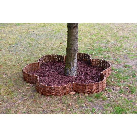 Cerc de răchită palisadă cu diametrul de 45 cm și înălțimea de 30 cm