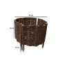 Cerc de răchită palisadă cu diametrul de 45 cm și înălțimea de 30 cm