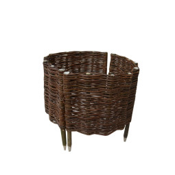 Cerc de rachită cu palisádă, cu un diametru de 60 cm și o înălțime de 30 cm