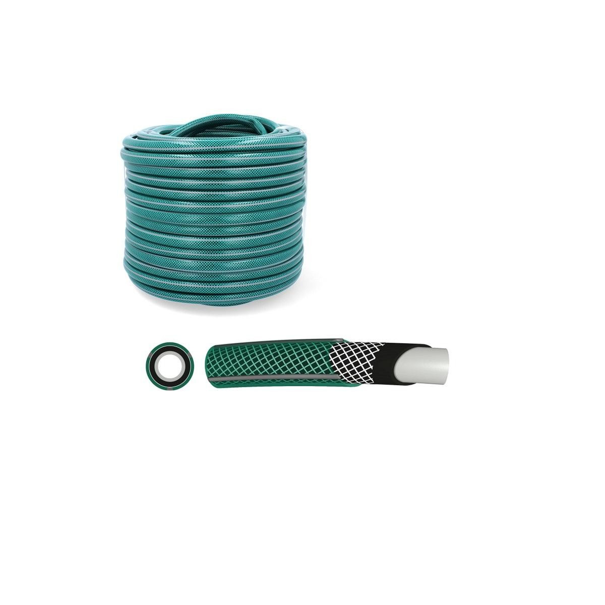 Hose de grădină de calitate PREMIUM, 30 m cu diametrul de 3/4