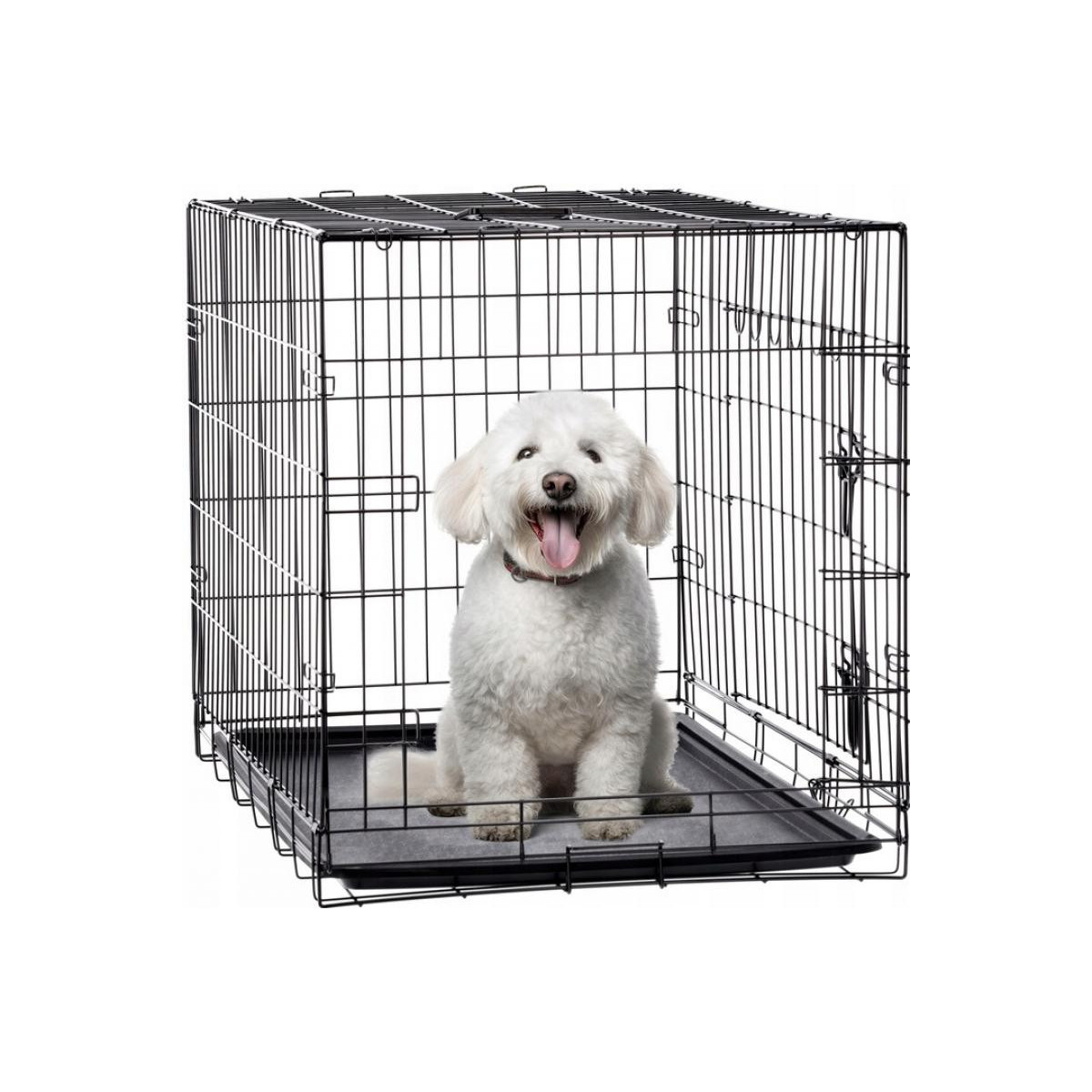 Carea pentru câine mic "S" 76x45x51,5 cm