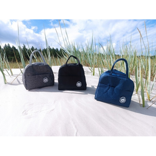 Geantă de picnic termică albastră cu o capacitate de 4L