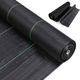 Agrotkanină de culoare neagră 90g/m 0,8x100m