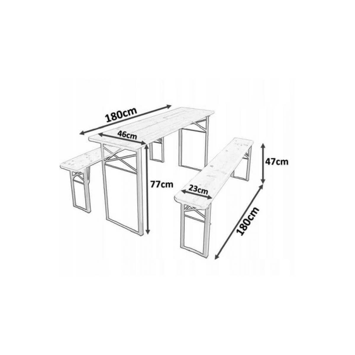 Set de bere pliabil, 3 piese.